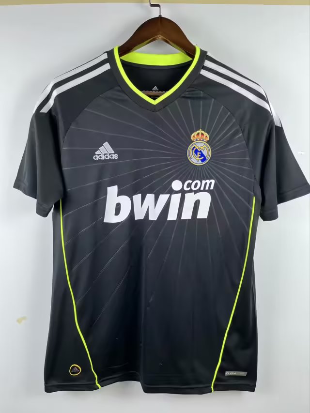 AAA Quality Real Madrid 10/11 Away Black Soccer Jersey